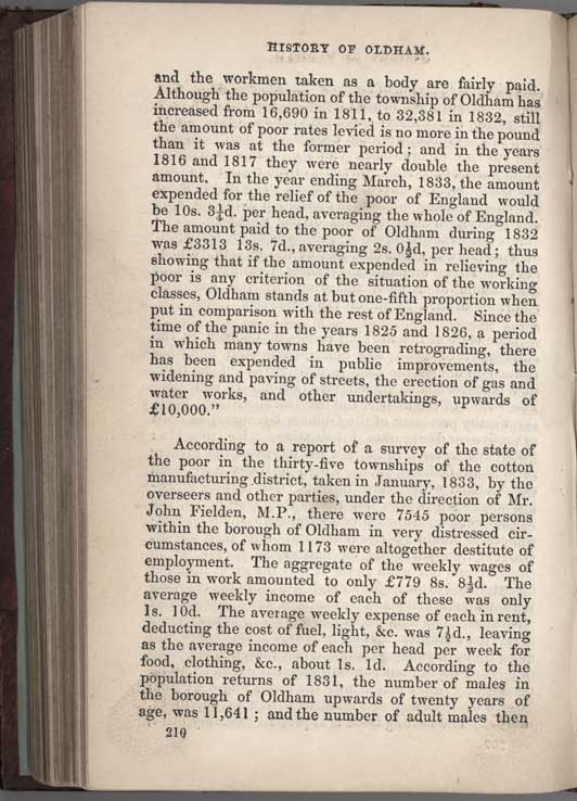 Historical Sketches of Oldham by Edwin Butterworth