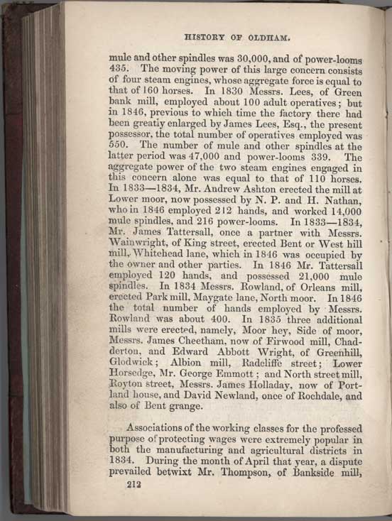 Historical Sketches of Oldham by Edwin Butterworth