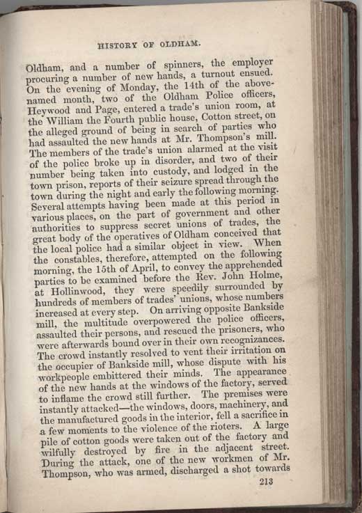 Historical Sketches of Oldham by Edwin Butterworth