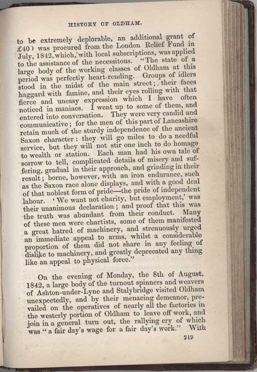 Historical Sketches of Oldham by Edwin Butterworth