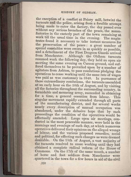 Historical Sketches of Oldham by Edwin Butterworth