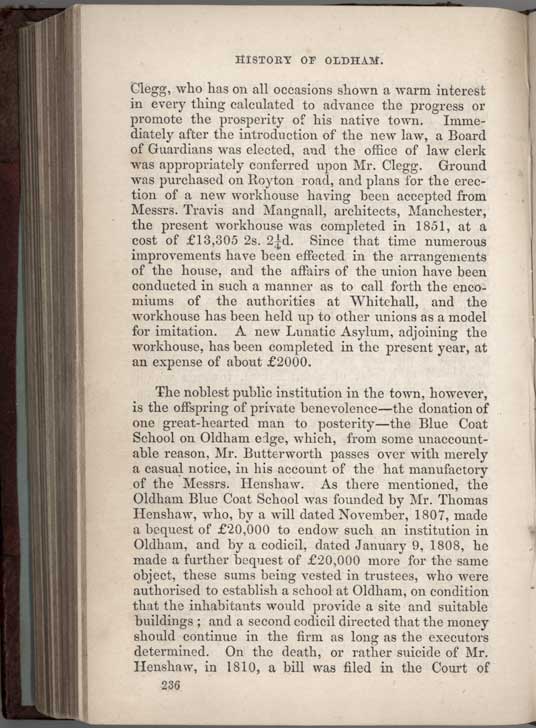 Historical Sketches of Oldham by Edwin Butterworth