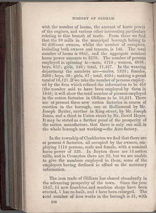 Historical Sketches of Oldham by Edwin Butterworth