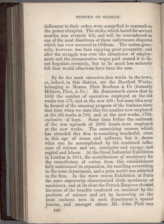 Historical Sketches of Oldham by Edwin Butterworth