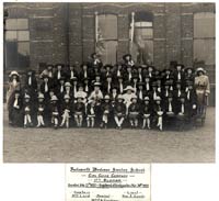 minute book and photograph of 17th Oldham Girl Guide Company - Failsworth