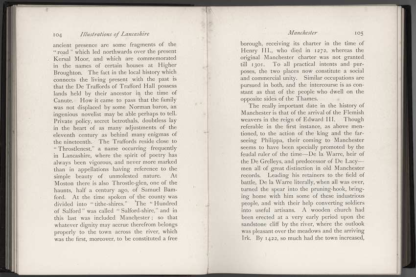 Oldham Historical Research Group - LANCASHIRE - Brief Historical and Descriptive Notes by by Leo H. Grindon  Pub. 1892