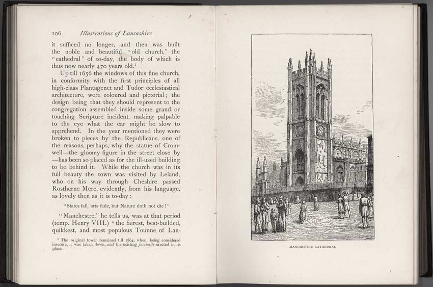 Oldham Historical Research Group - LANCASHIRE - Brief Historical and Descriptive Notes by by Leo H. Grindon  Pub. 1892