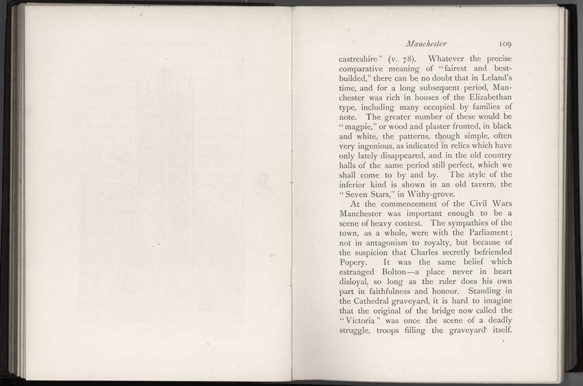 Oldham Historical Research Group - LANCASHIRE - Brief Historical and Descriptive Notes by by Leo H. Grindon  Pub. 1892