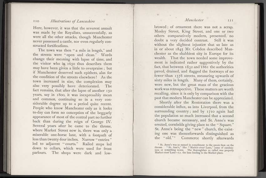 Oldham Historical Research Group - LANCASHIRE - Brief Historical and Descriptive Notes by by Leo H. Grindon  Pub. 1892