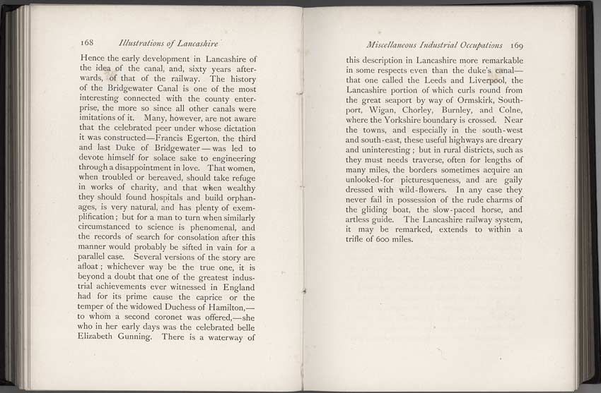 Oldham Historical Research Group - LANCASHIRE - Brief Historical and Descriptive Notes by by Leo H. Grindon  Pub. 1892