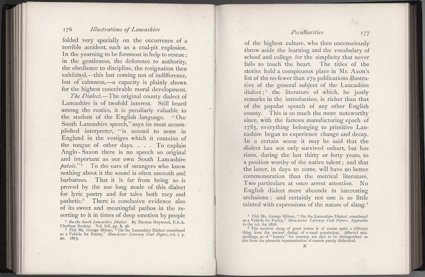 Oldham Historical Research Group - LANCASHIRE - Brief Historical and Descriptive Notes by by Leo H. Grindon  Pub. 1892