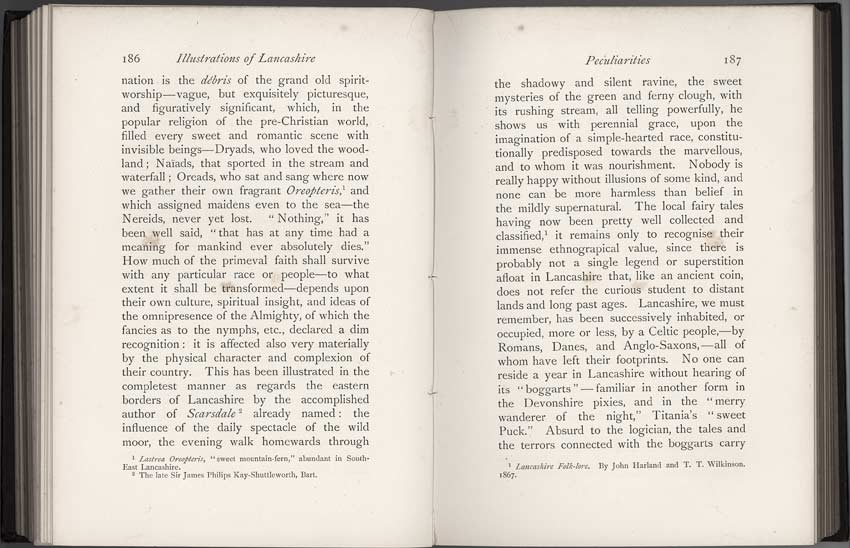 Oldham Historical Research Group - LANCASHIRE - Brief Historical and Descriptive Notes by by Leo H. Grindon  Pub. 1892