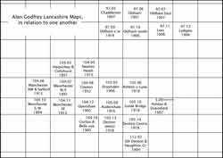 layout of alan Godfrey Maps in Greater mancheste