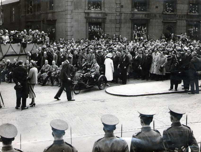 OUR MEMORIES & STORIES  - Charlie Eaton chatting with the Duke and Duchess of York,