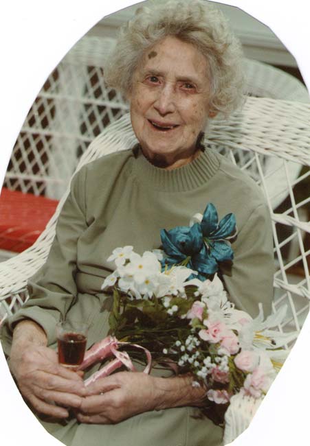 Mary Eleanor (Nellie) age 92