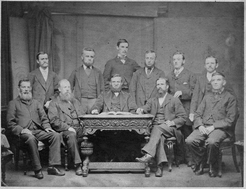 Failsworth Wesleyan Sunday School Committee in 1881