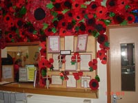 St.Thomas C of E School, Werneth - Great War Display