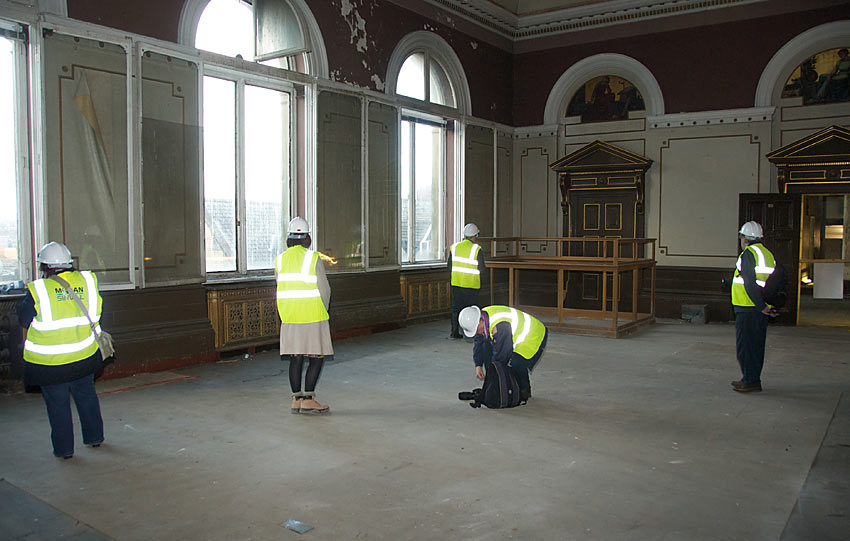 Interior of Oldham Town Hall 2013