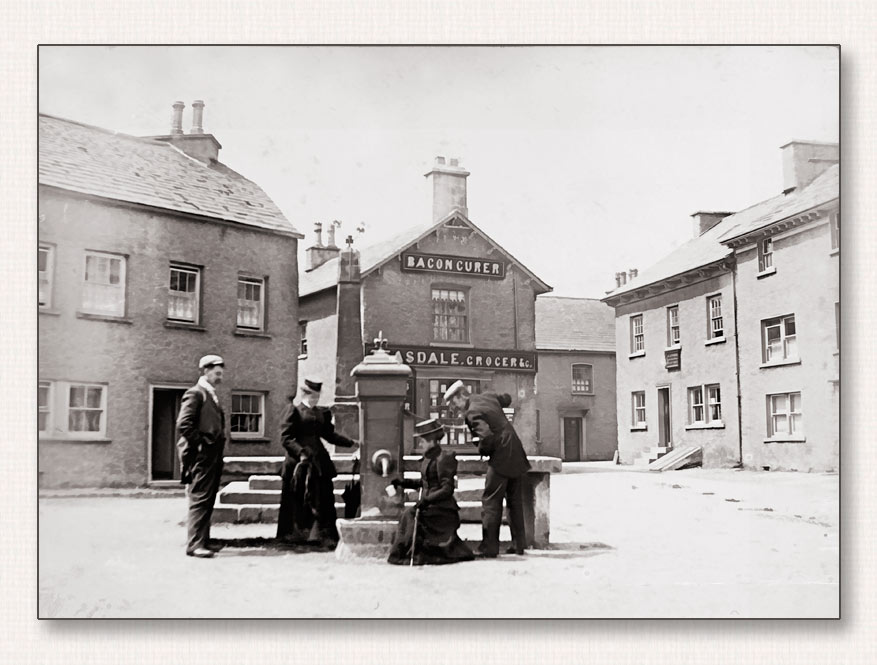 Cartmel market place - from Ben Clayton's album