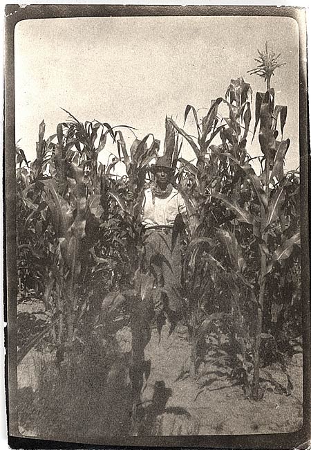 Wykeham Henry Koba Freame, on his farm