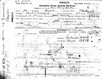Casualty form - Active Service