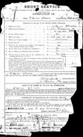 Attestation page of Service Record