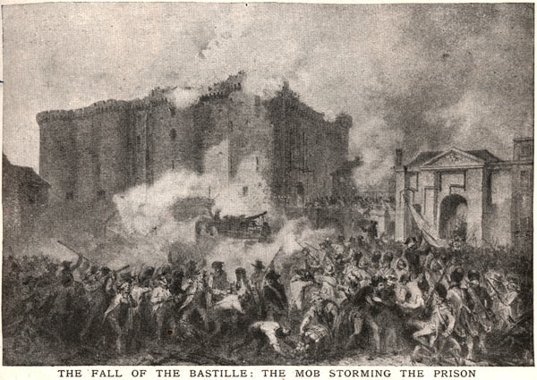 fall of the Bastille 1789