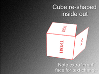 3D cube from net 5